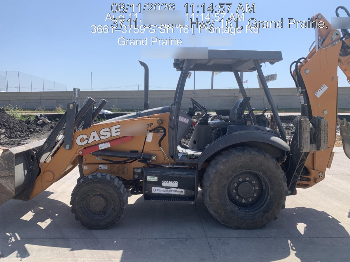 2022 CASE 580N EP - Extendable Backhoe