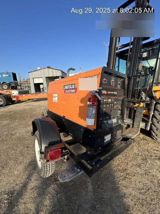 2021 Lincoln Electric Vantage 322 Vantage 322 Ready Pak 3 w/ Decals, ORANGE (includes trailer, cable rack, fender light kit) NO Telematics
