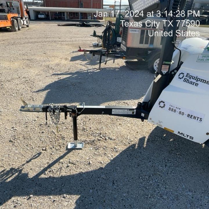 2023 Generac MLT2 Diesel, Flex Switch 120V Input, Powerzone Controller, 
(4) 320W LED Lights, 4kW Generator, 39.9 Gal Fuel Tank, 2" Ball, T3