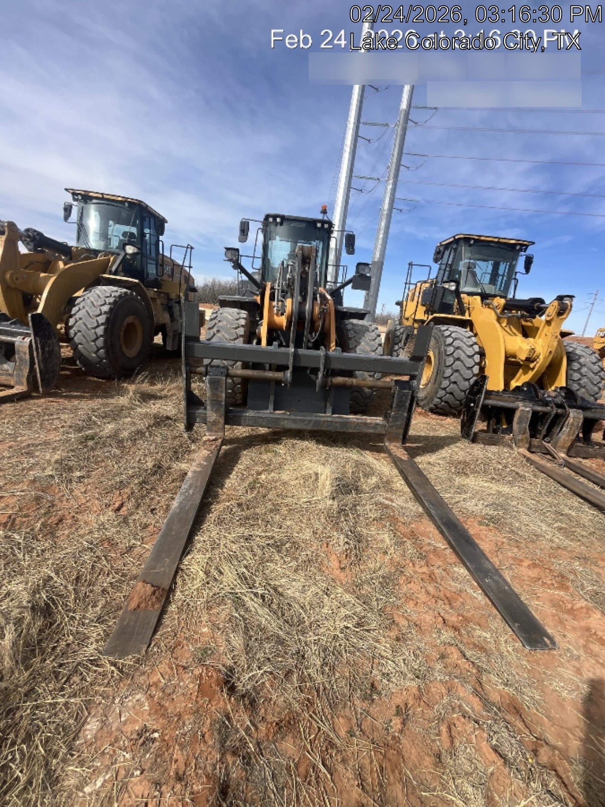 2025 CASE Case 96" Fork Set