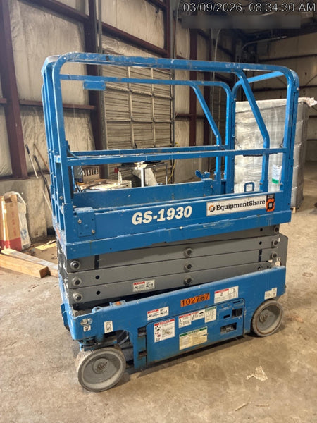 2020 Genie GS-1930 Fixed rails with chain entry gate - Pre A92.20