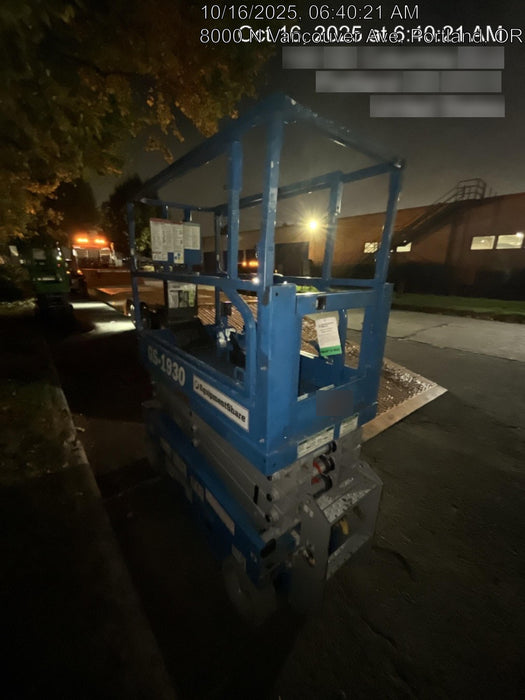 2020 Genie GS-1930 Solid Non Marking Tires, Beacon, Folding rails with half height swing gate, 800W Inverter