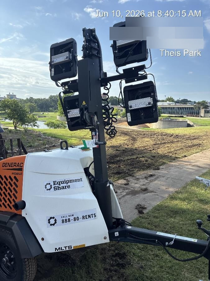 2024 Generac MLT2 Diesel, Flex Switch 120V Input, Powerzone Controller, 
(4) 320W LED Lights, 4kW Generator, 39.9 Gal Fuel Tank, 2" Ball, T3