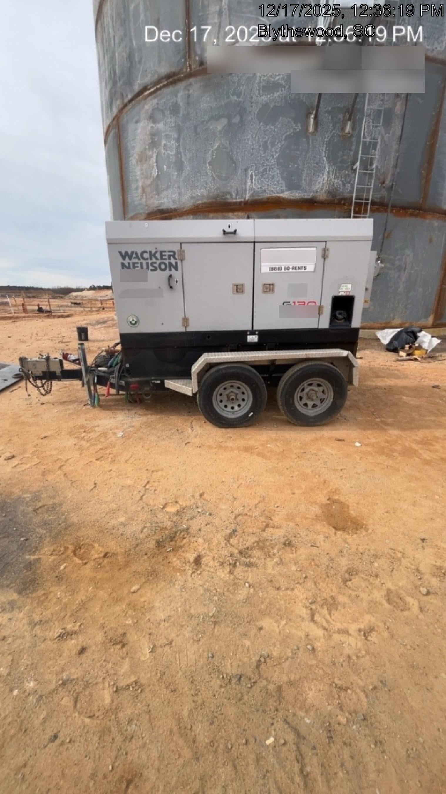 2019 WACKER NEUSON G130