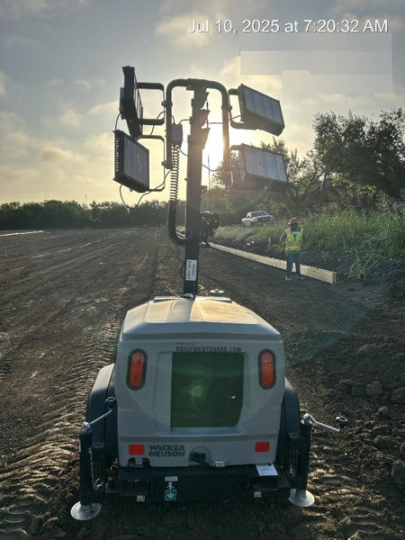 2024 Wacker Neuson LTT4 Diesel, Kohler KDW702, Deep Sea Controller, Auto Start, LED 320W, Bypass Outlet, T3