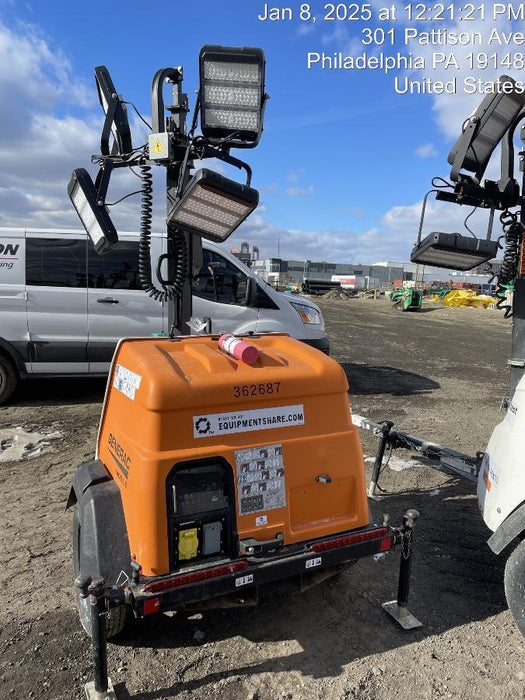 2023 Generac MLT2 Diesel, Flex Switch 120V Input, Powerzone Controller, 
(4) 320W LED Lights, 4kW Generator, 39.9 Gal Fuel Tank, 2" Ball, T3
