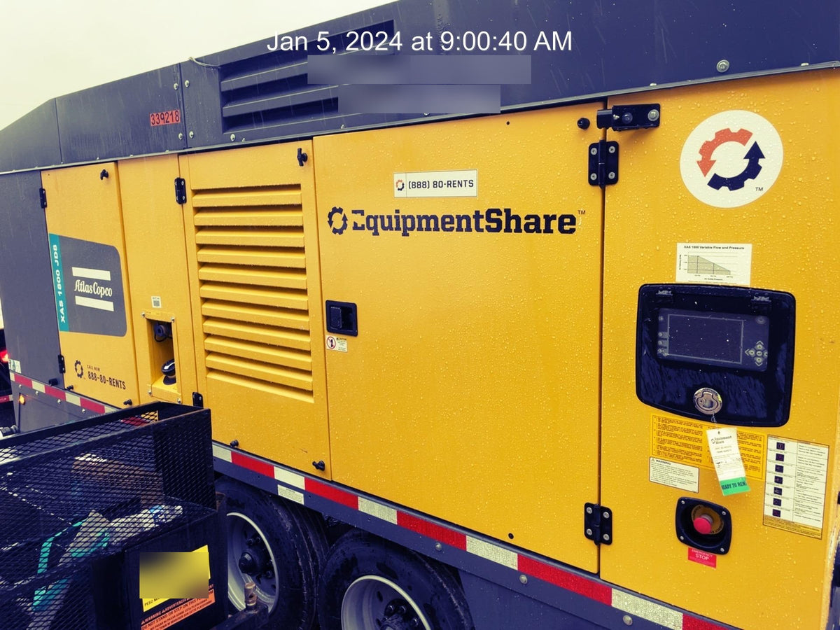2023 ATLAS COPCO XAS 1800