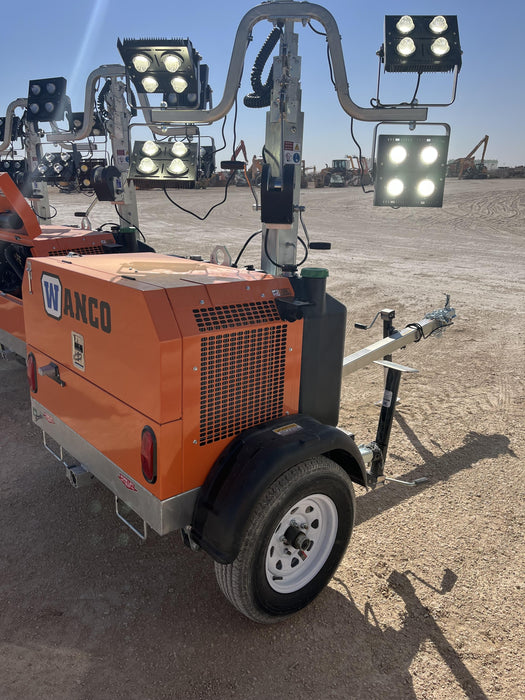 2024 Wanco WLTT-4MM4K Diesel, Deep Sea Controller, Shore Power Plug, Auto Start, (4) 350W LED Floodlights, 4kW Generator, 60 Gal Fuel Tank, 2" Ball, T3