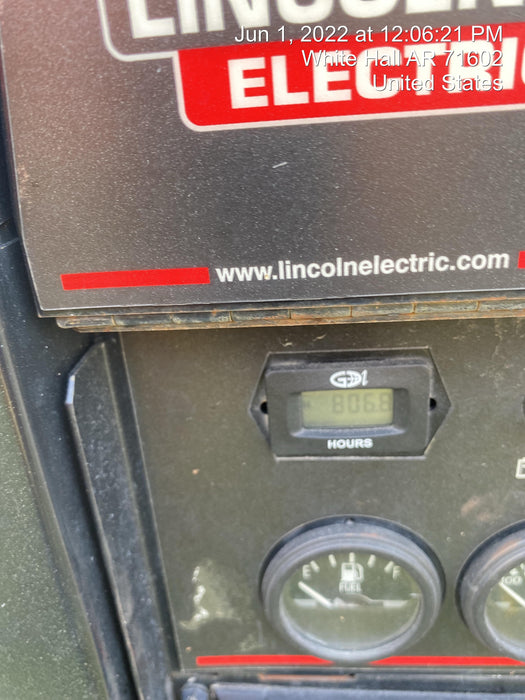 2019 Lincoln Electric Vantage 322 Ready-Pak 3, Two Wheel Trailer, Fender and Light Kit, Cable Rack