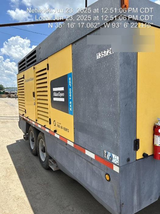 2021 ATLAS COPCO XAS 1800
