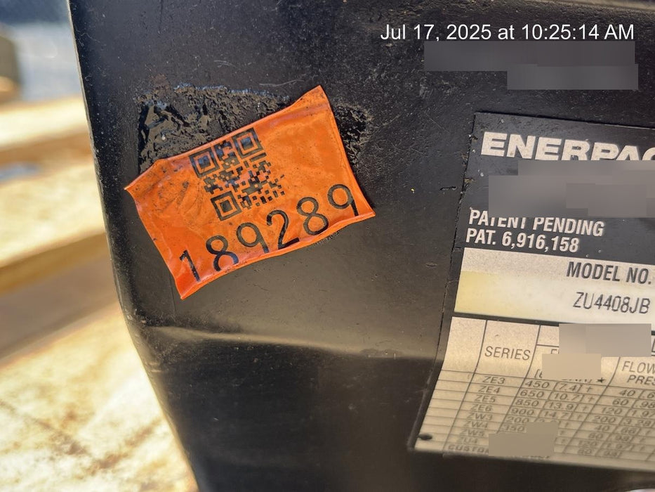 2021 ENERPAC ZU4408JB
