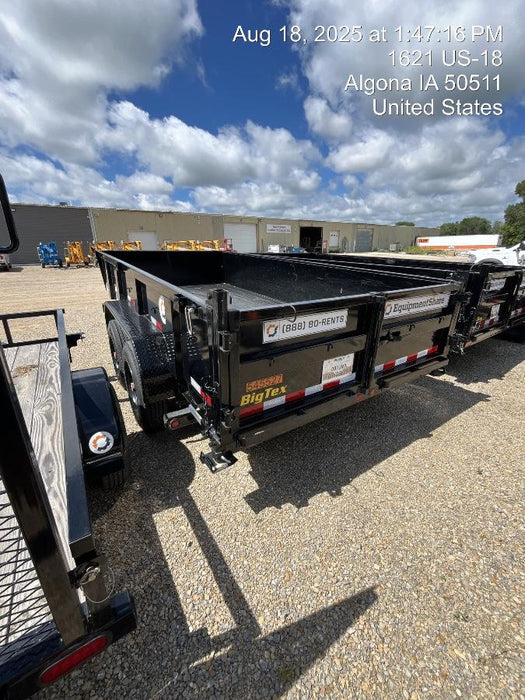 2025 BIG TEX TRAILER 16LP-14BK6SIRPD