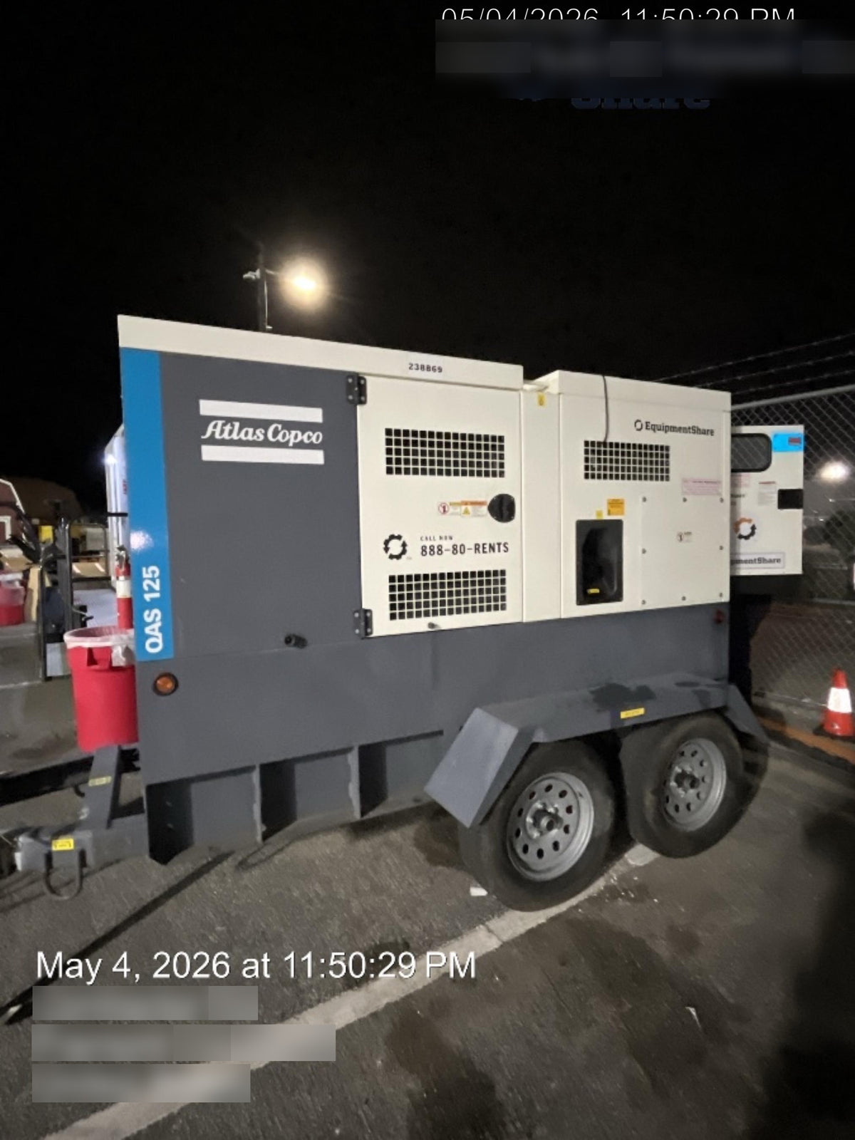2022 ATLAS COPCO QAS 125