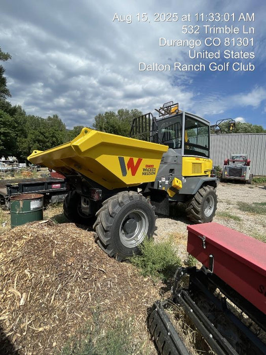 2025 WACKER NEUSON DV604 Cab Standard Tires