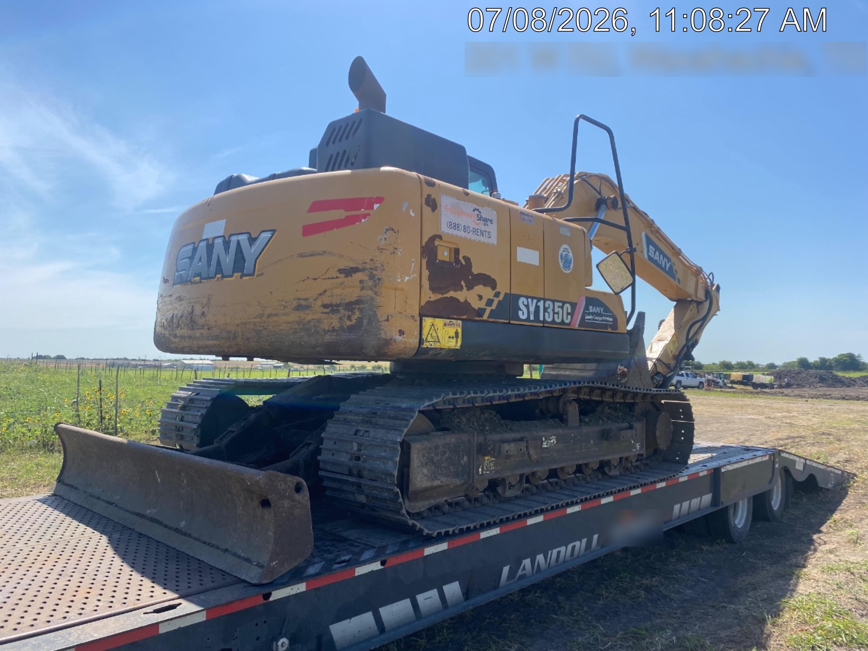 2018 SANY SY135C