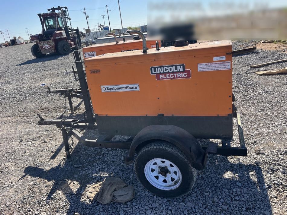 2022 Lincoln Electric LE400 Kubota V1505, Trlr, Cable Rack, Light Kit, ES Decals, T3
