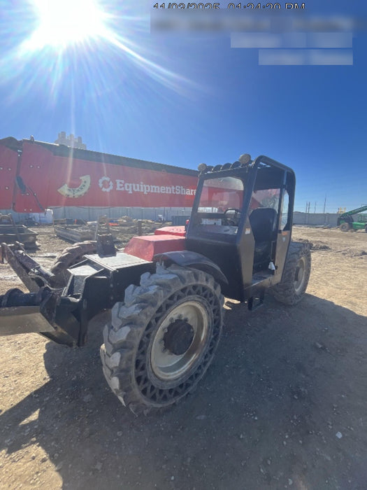2019 Manitou MTA10055 Canopy, 120 HP, Solid Tires, Work Lights, Lift Hook, Auxiliary Hydraulics 66" Carriage and 60" Forks