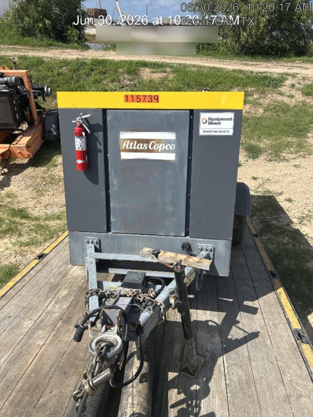 2020 ATLAS COPCO PAS 150 HF CS Enclosed