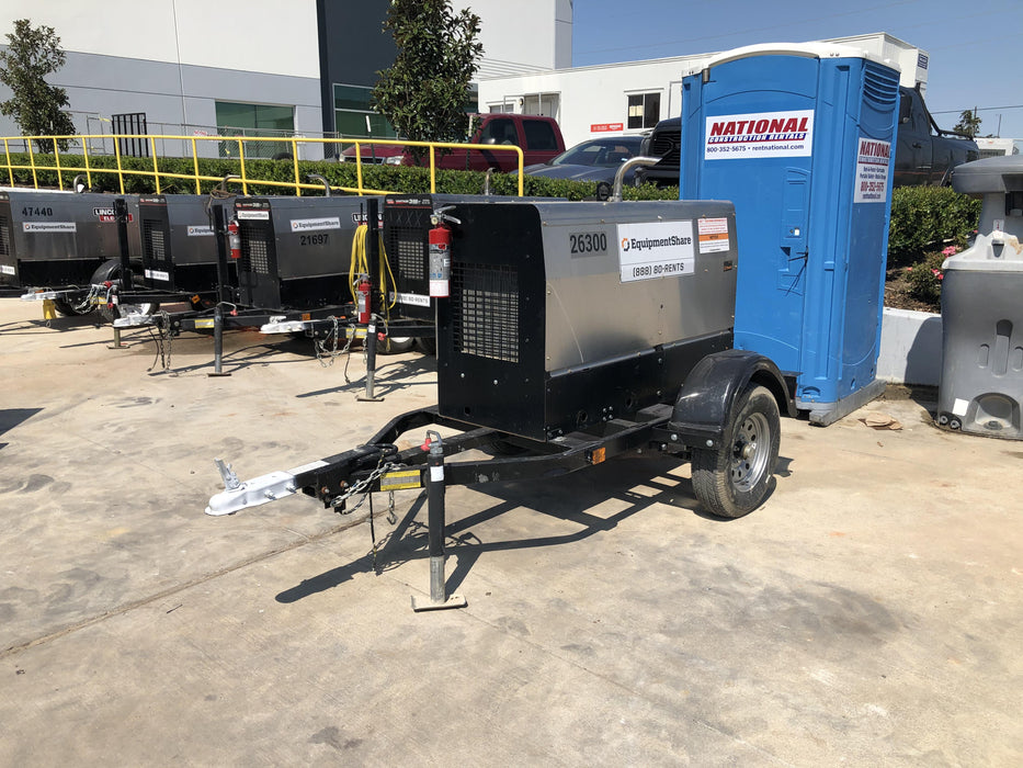 2019 Lincoln Electric Vantage 322 Lincoln Vantage 322 Welder w/Trailer, Light Kit, Cable Rack