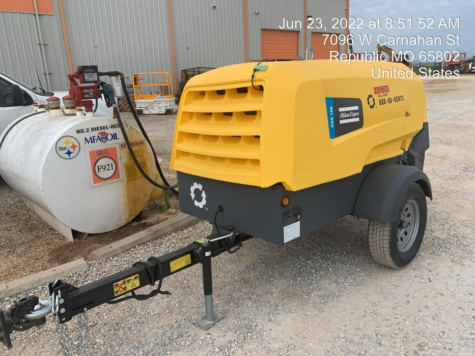 2022 ATLAS COPCO XAS188 CWK