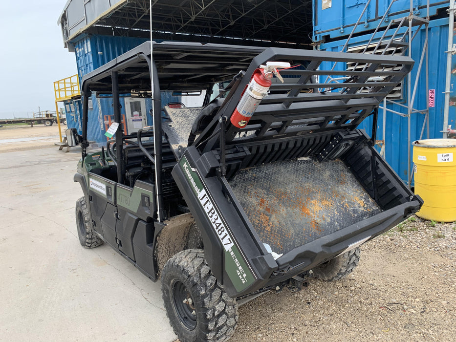 2019 Kawasaki Mule PRO-DXT Standard Options, Backup Alarm, Beacon, Plastic Hard Top, Poly Windshield, Horn Kit