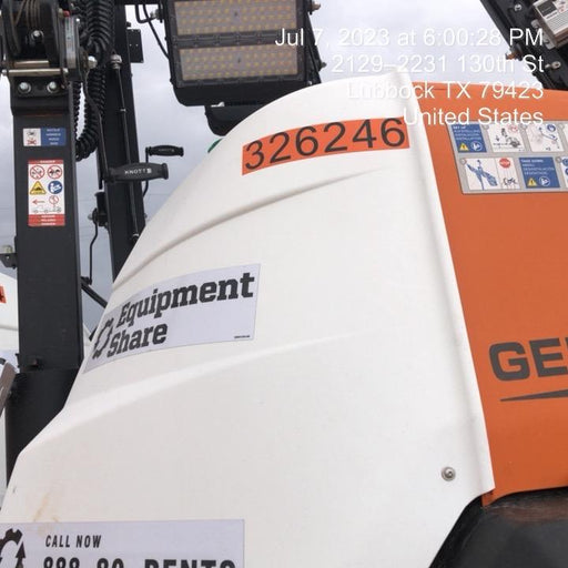 2023 Generac MLT2 Diesel, Flex Switch 120V Input, Powerzone Controller, (4) 320W LED Lights, 4kW Generator, 39.9 Gal Fuel Tank, 2" Ball, T3