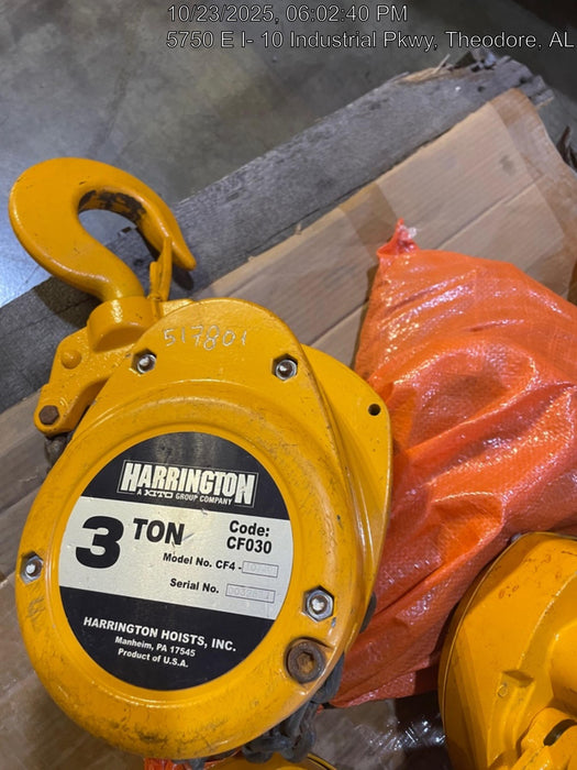 2025 HARRINGTON CF030-20