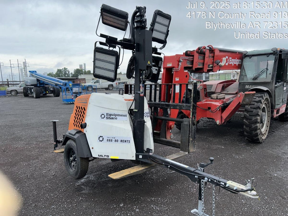 2024 Generac MLT2 Diesel, Flex Switch 120V Input, Powerzone Controller, 
(4) 320W LED Lights, 4kW Generator, 39.9 Gal Fuel Tank, 2" Ball, T3