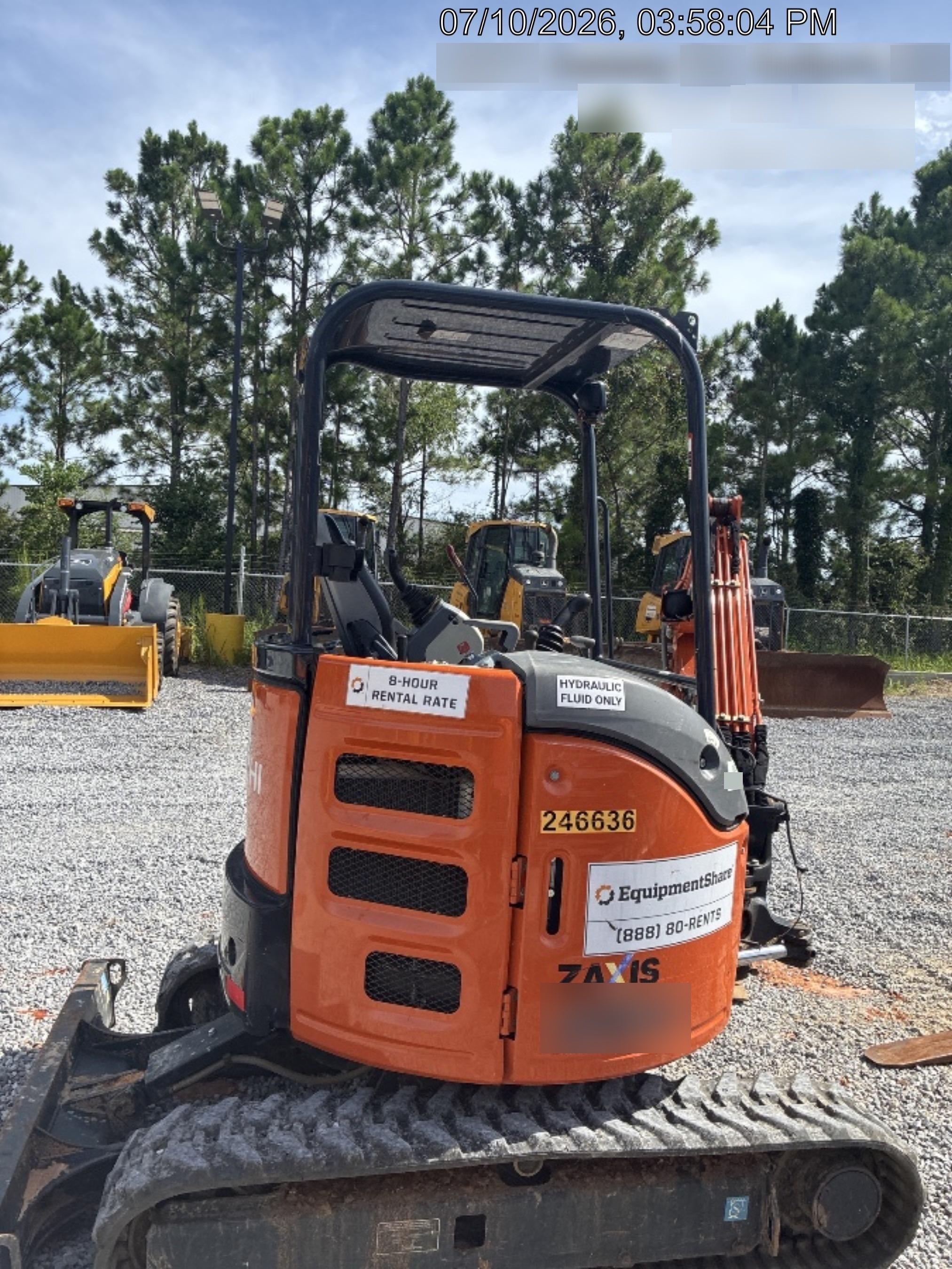 2022 HITACHI ZX26U-5N