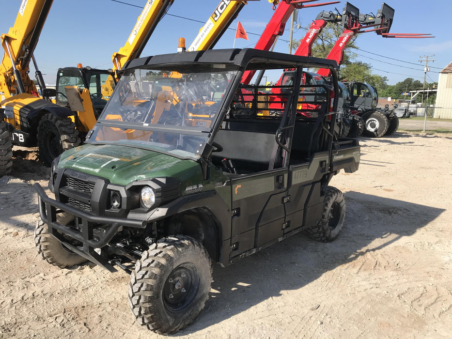 2019 Kawasaki Mule PRO-DXT Standard Options, Backup Alarm, Beacon, Plastic Hard Top, Poly Windshield, Horn Kit