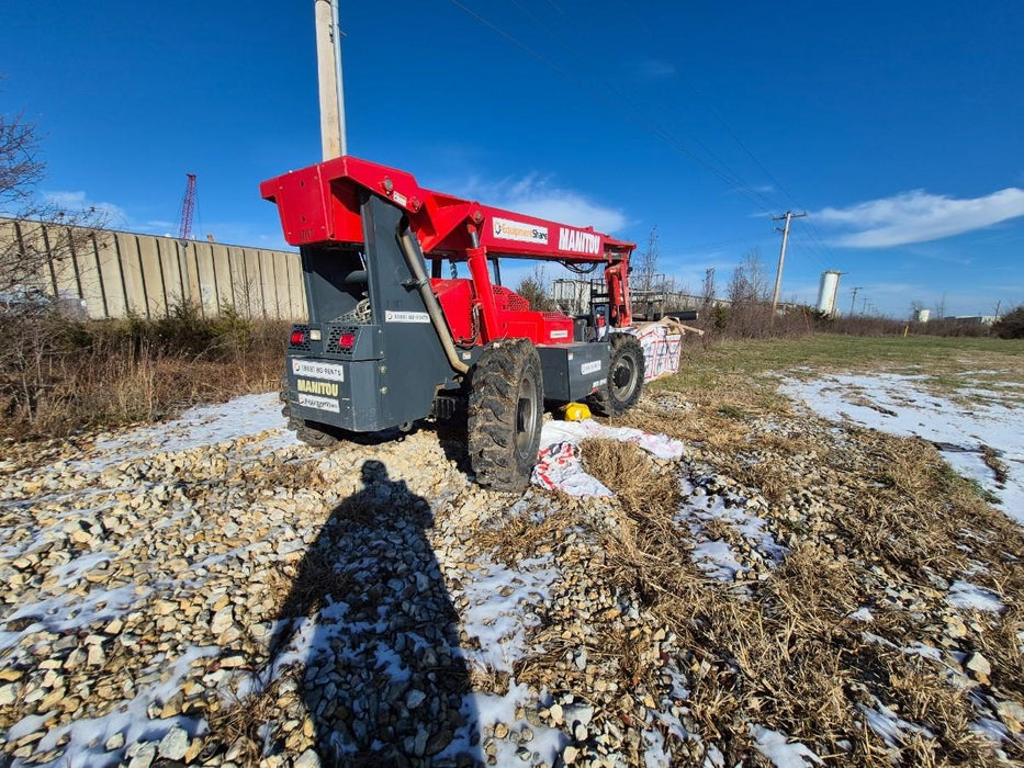2019 Manitou MTA8044 MTA8044 - 74 HP T4, Canopy, Worklights/Strobe, Beacon, 66" Carriage, 48" Forks, Solid Tires, Lift Hook, Aux Hydraulics