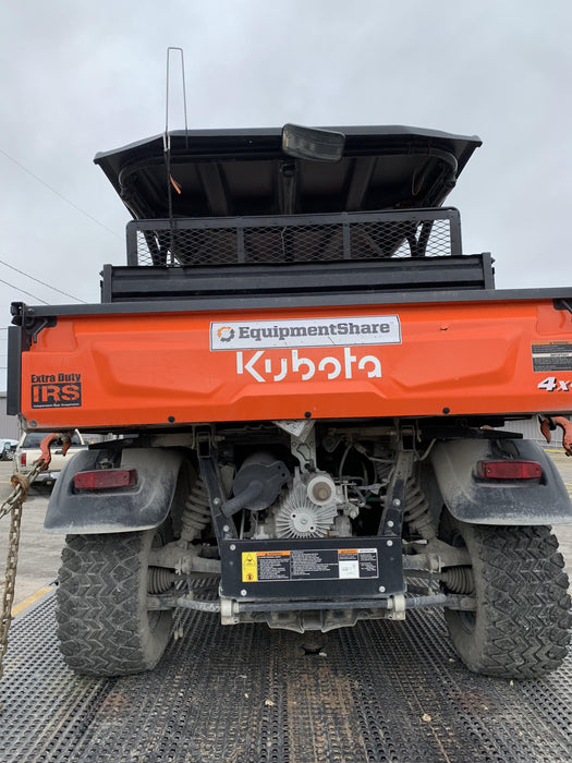 2021 Kubota RTV-X1140W-H Plastic Canopy, Windshield Acrylic Clear, LED Strobe Light, Wire Harness Kit, Back up Alarm
