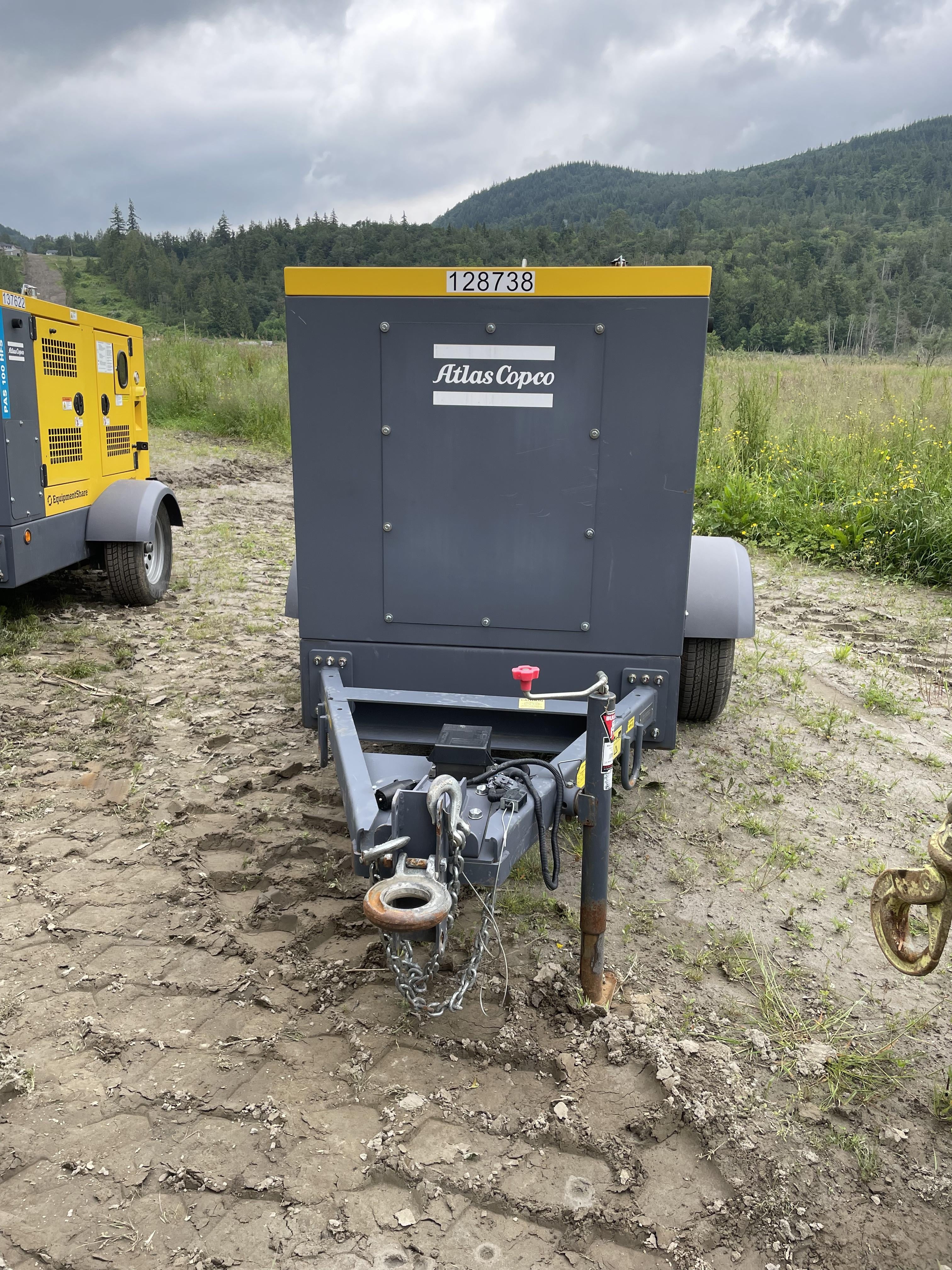 2020 ATLAS COPCO PAS 100 HF CS Enclosed