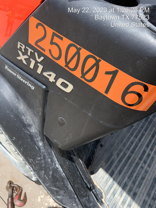 2022 KUBOTA RTV-X1140W-H (Canopy)