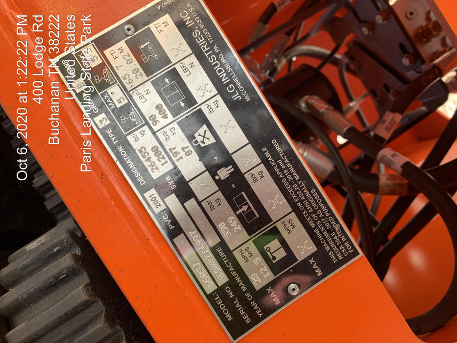 2020 JLG 660SJ
