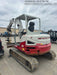 2019 Takeuchi TB260 Takeuchi TB260 Canopy w/Rubber Tracks, Auxiliary Hydraulics, Standard Blade, Manual QC