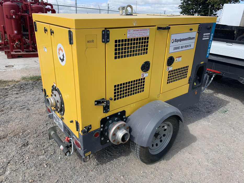 2020 ATLAS COPCO PAS 100 HF CS Enclosed