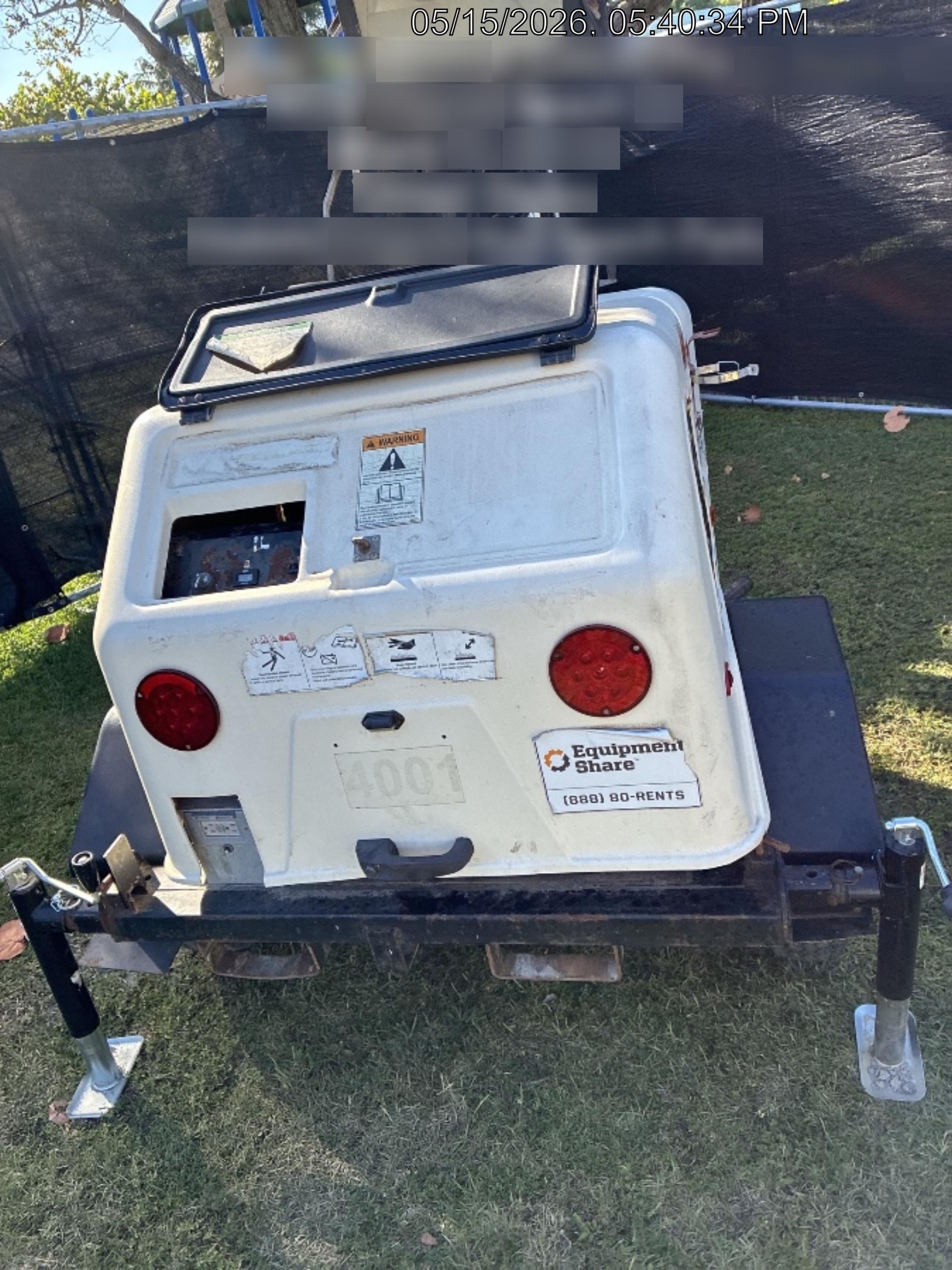 Genie RL4V2 RL4V2- 6KW, 60 HZ GENERATOR W 10.7 HP KOHLER DIESEL