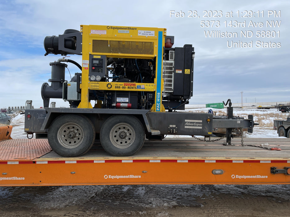 2022 ATLAS COPCO PAC H108 JD