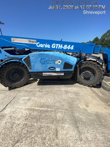 2017 Genie GTH-844 Genie GTH-844, Solid Tires, 60" carriage/forks, Open ROPS, Work Lights