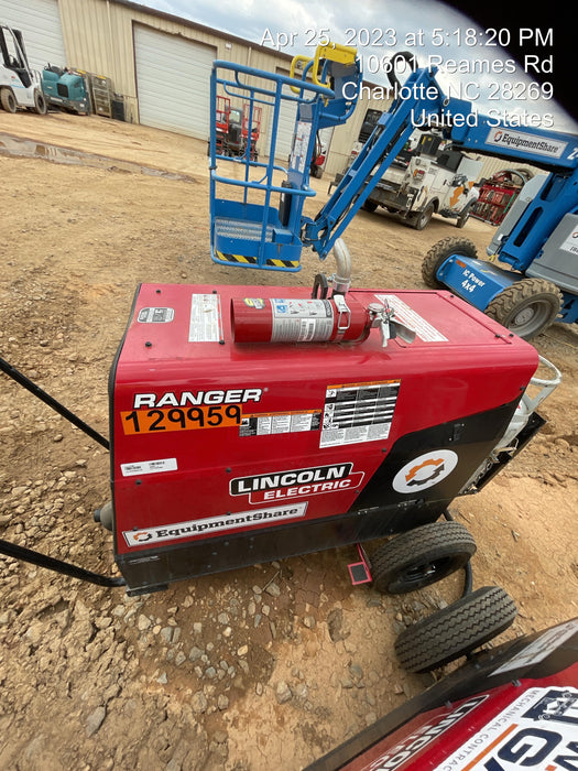 2021 Lincoln Electric Ranger 305 LPG K3430-1, Ranger 305 LPG, Undercarriage, Tank Holder & Strap, 10kw AC Gen, 25hp Kohler LPG Eng