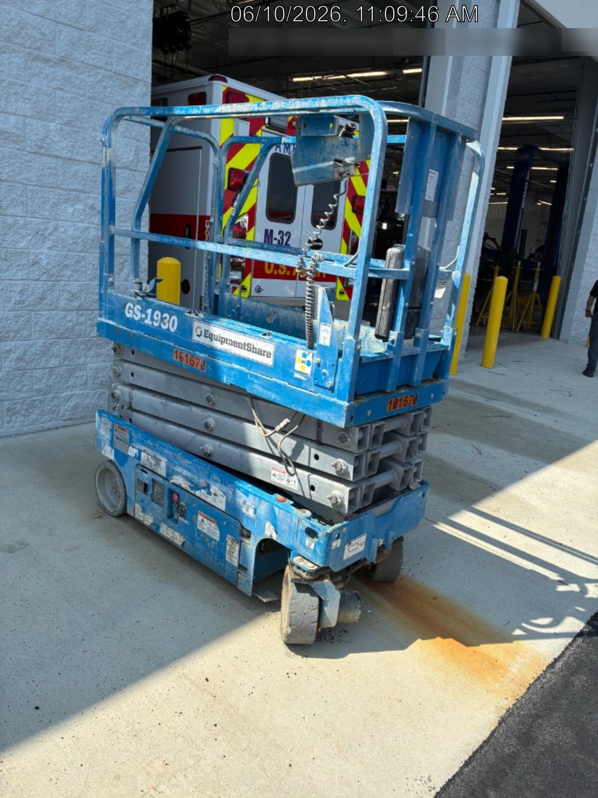 2020 Genie GS-1930 Fixed rails with chain entry gate - Pre A92.20