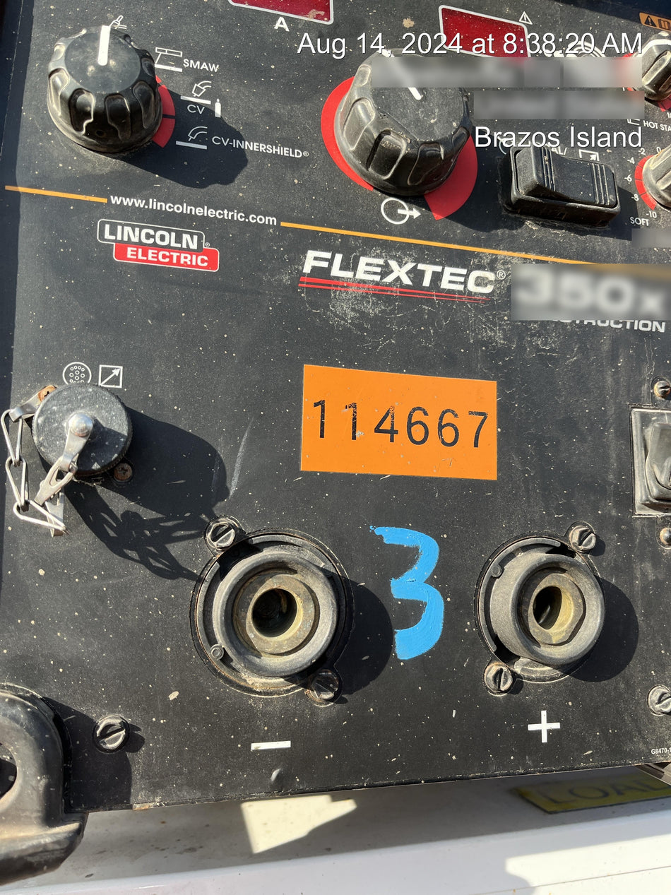 2020 LINCOLN ELECTRIC FLEXTEC 350X