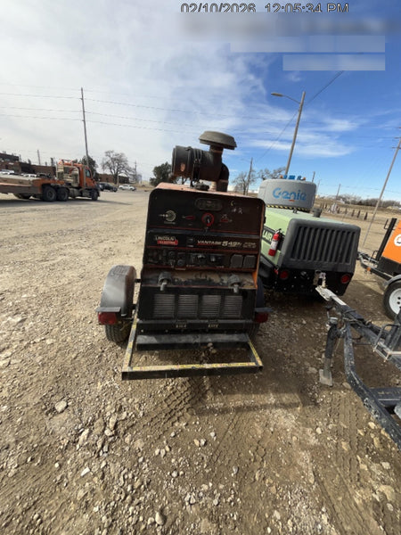 2021 Lincoln Electric Vantage 549X Ready Pak 3, ORANGE (includes trailer, cable rack, fender light kit)