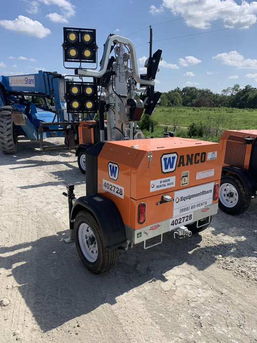 2024 Wanco WLTT-4MM4K Diesel, Deep Sea Controller, Shore Power Plug, Auto Start, (4) 350W LED Floodlights, 4kW Generator, 60 Gal Fuel Tank, 2" Ball, T3