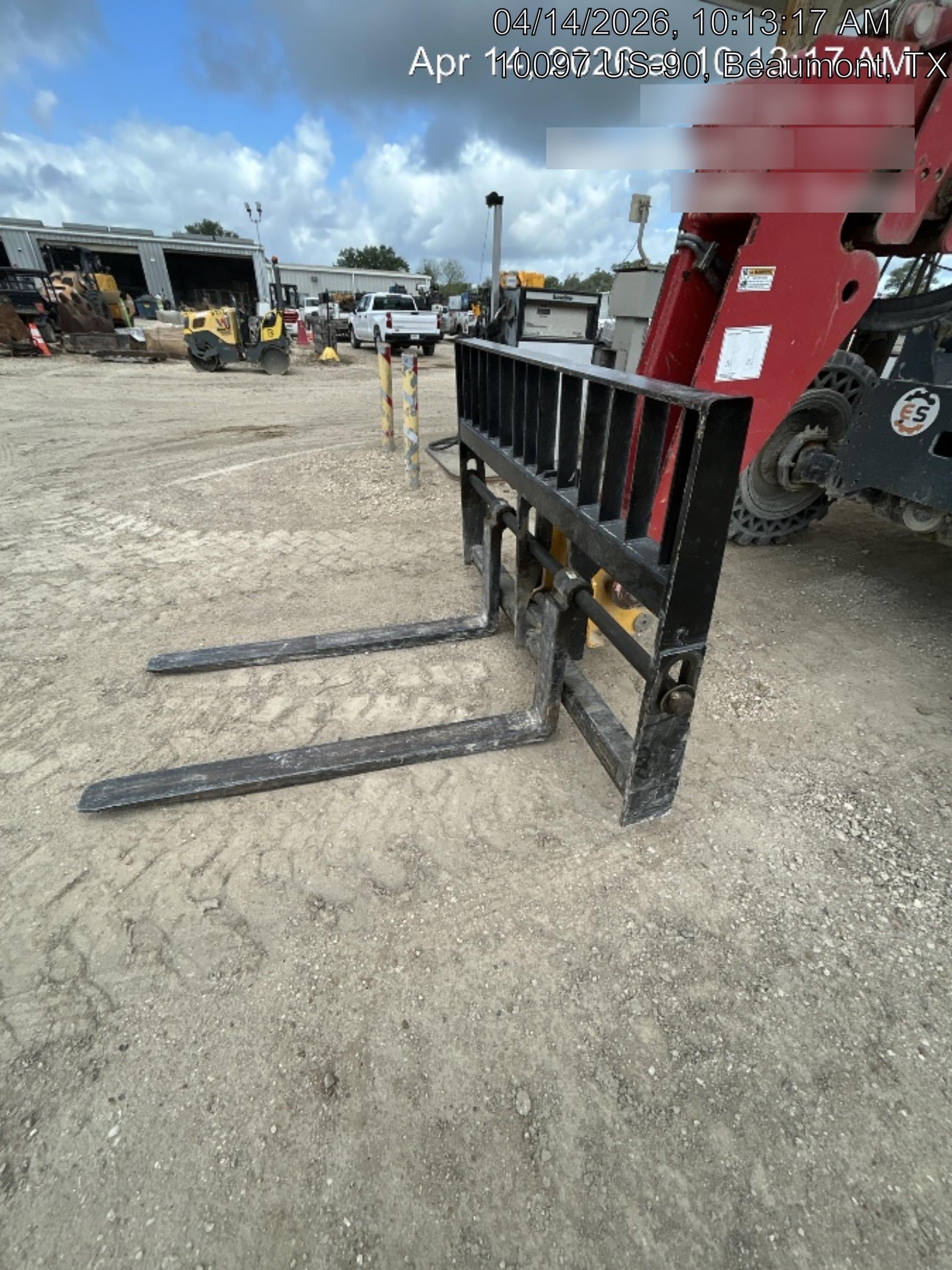 2018 Manitou MTA8044 MTA 8044 - 74 HP T4, Canopy, Worklights/Strobe, Beacon, 66" Carriage, 48" Forks, Solid Tires, Lift Hook, Aux Hydraulics