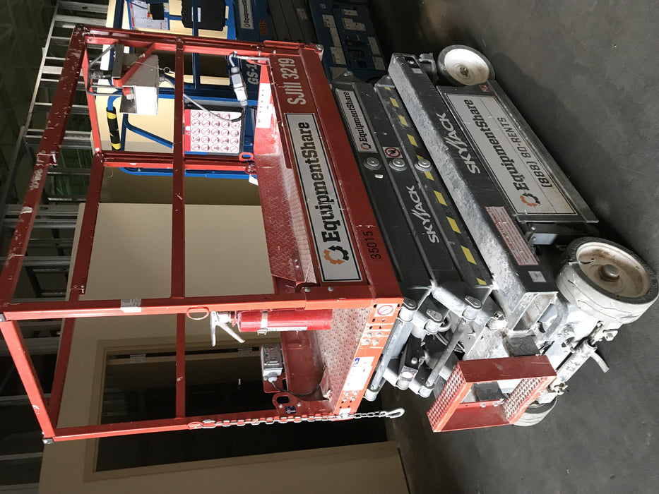 2019 Skyjack SJIII-3219 Standard Options, Trojan Batteries