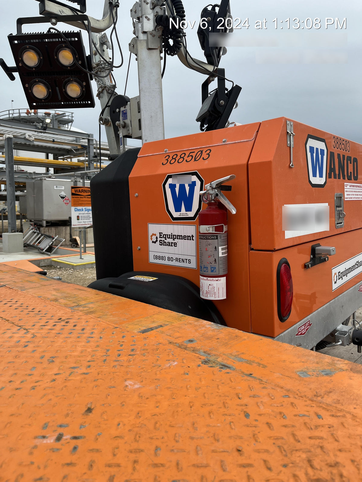 2024 Wanco WLTT-4MM4K Diesel, Deep Sea Controller, Shore Power Plug, Auto Start, (4) 350W LED Floodlights, 4kW Generator, 60 Gal Fuel Tank, 2" Ball, T3