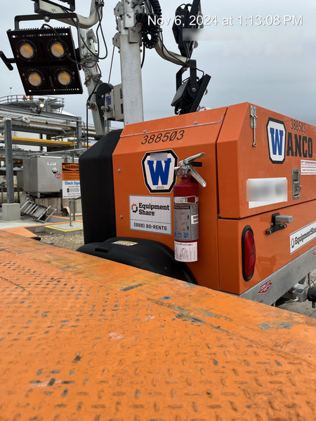 2024 Wanco WLTT-4MM4K Diesel, Deep Sea Controller, Shore Power Plug, Auto Start, (4) 350W LED Floodlights, 4kW Generator, 60 Gal Fuel Tank, 2" Ball, T3