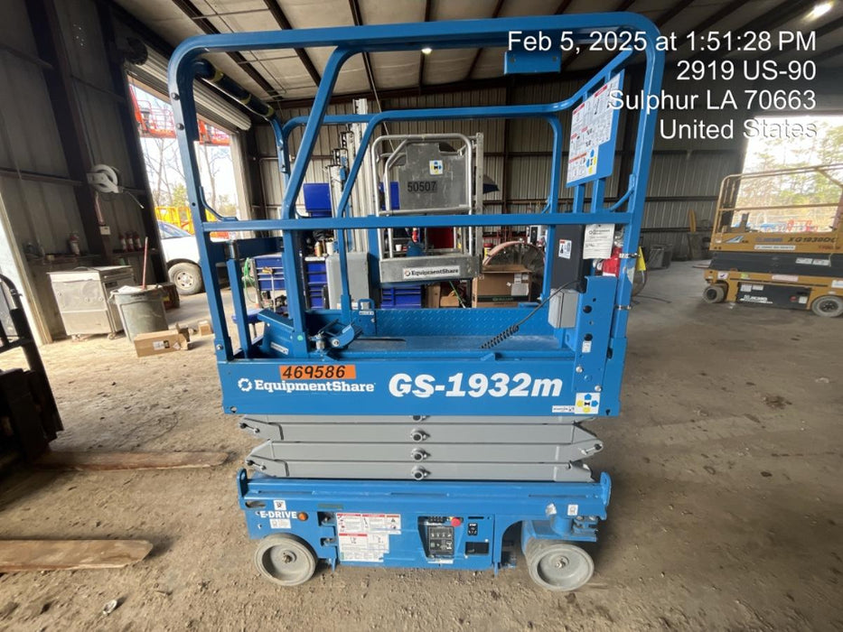 2024 Genie GS-1932 Electric Drive, Sld NM Tires, DBcns, T3 + Access Control